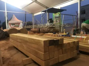 Scierie Mobile Ecopro Salon International Entreprise Pme Partenariat Yaounde Cameroun 2019 8