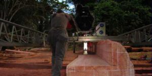 Sciage Scierie Mobile Ecopro Gabon Afrique